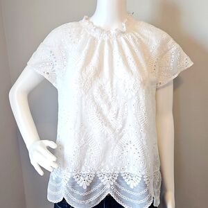 NWT Express shorts sleeve blouse